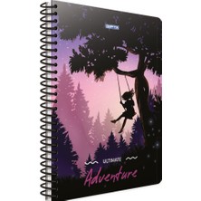 Mbb E-Ticaret Gıpta Adventure A6 80 Yp Çizgili Spr Defter 3849-(***3 Adet***)