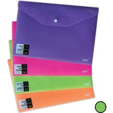 Mbb E-Ticaret Sensho A4 Yeşil Çıtçıtlı Dosya BSI0050-(***9 Adet***)
