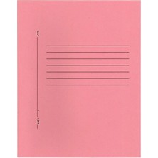 Mbb E-Ticaret Alemdar Pembe Telli Tam Kapaklı Lüks Karton Dosya-(***12 Adet***)