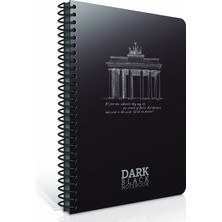 Mbb E-Ticaret Natura 17X24 Siyah Defter 50 Yaprak ST-301
