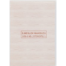 Mbb E-Ticaret Dilman Serbest Meslek Makbuzu 2/50 3 N Otokopili-(***6 Adet***)