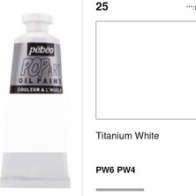 Mbb E-Ticaret Pebeo Popart Oıl 60ML Yağlı Boya Tıtanıum Whıte 986025