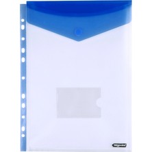 Mbb E-Ticaret Bıgpoınt BP251-35 Delikli Cırtlı Dosya Dik Mavi-(***12 Adet***)