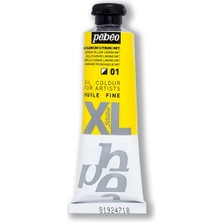 Mbb E-Ticaret Pebeo 937/01 Lemon Cadmium Yellow Yağlı Boya Huıle Fıne Xl 37 Ml.