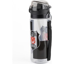 Mbb E-Ticaret Me 25370 Beşiktaş Bjk 1903 Logo Desenli Plastik Matara 500 ml