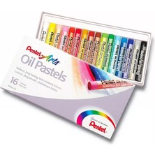 Mbb E-Ticaret Pentel 16 Renk Yağlı Pastel PHN16