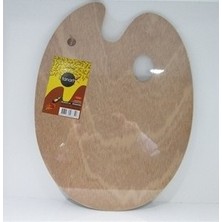 Mbb E-Ticaret Fanart Mdf Oval Palet 30X40  8006