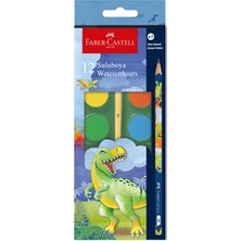 Mbb E-Ticaret Faber Castell Dino Büyük Suluboya 12 Renk