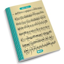 Mbb E-Ticaret Müzik Defteri Büyük 30 Yp. *12