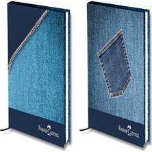 Mbb E-Ticaret Faber Jean A5 120 Yp Sert Kapak Çizgili Defter 400606