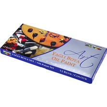 Mbb E-Ticaret Nova Color 12 Renk Yağlı Boya Tüp 12 ml NC-796