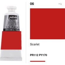 Mbb E-Ticaret Pebeo Popart Oıl 60ML Yağlı Boya Scarlet 986006