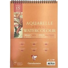 Mbb E-Ticaret Clairefontaine Etival EK98571 A4 Resim Blok 300 Gr. 15 Yp.
