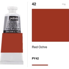 Mbb E-Ticaret Pebeo Popart Oıl 60ML Yağlı Boya Red Ochre 986042