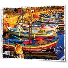 Mbb E-Ticaret Çınar 33X48 Spiralli  Karton Kapak Resim Defteri 15 Yp 33001-(***3 Adet***)