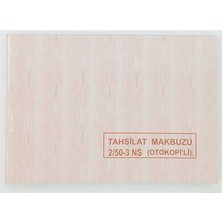 Mbb E-Ticaret Dilman Tahsilat Makbuzu 2/50 3 N Otokopili-(***1 Adet***)