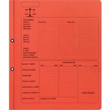 Mbb E-Ticaret Ful Avukat Büro Dosyası Kırmızı-(***1 Adet***)