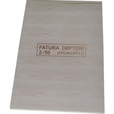 Mbb E-Ticaret Dilman Fatura 2/50 3 N Otokopili-(***1 Adet***)