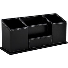 Mbb E-Ticaret Mimaks DK-117 Suni Deri Masaüstü Set 4lü