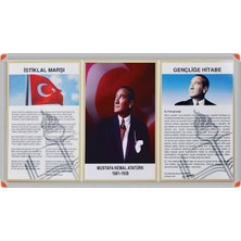 Mbb E-Ticaret Panda Milli Levha 3'lü 50X90 Alüminyum ÇERÇ.PAN419