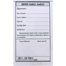 Mbb E-Ticaret Dilman Derse Kabul Kağıdı 100'LÜ-(***12 Adet***)