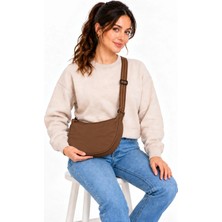 Harmela Vizon Ayarlanabilir Askılı Kadın Mini Omuz Çantası ve Çapraz Çanta Hrm 0068