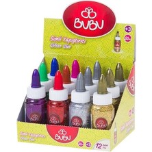 Mbb E-Ticaret Bu-Bu SY0005 Simli Yapıştırıcı 50GR 6 Renk-(***3 Adet***)