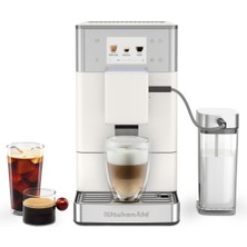 Kitchenaid Fully Automatic Espresso Machine Kf4 With Iced Coffee Feature - Porcelain White