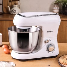Emsan Bella Gusto White Stand Mixer 1300W 5l