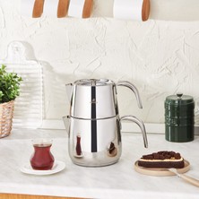Karaca Curve Induction-Base Midi Teapot Set