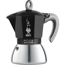 Bialetti Induction Moka Pot Black 2 Cup