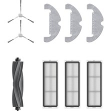 Dreame Accessory Set For D10 Plus Gen 2: 1 x Main Brush (Rubber) + 2 x Side Brush + 3 x Dust Box Filter + 3 x Disposable Mop Pad