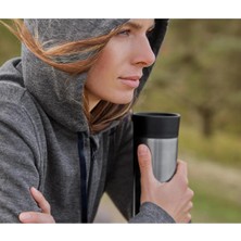 Tchibo Portable Thermos, Silver