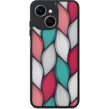 BG AKSESUAR Tecno Spark 40C Uyumlu Petal Desenli Kamera Korumalı Darbelere Dayanıklı Kılıf