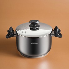Karaca Mutfaksever Induction Base Steel Pasta And Dumpling Pot