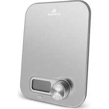 Karaca x Refika Gastro Scale Self-Power Kinetic Energy Inox Kitchen Scale With Display 5 kg Capacity