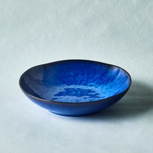 Karaca Nebula Blue Deep Plate 22,5 cm