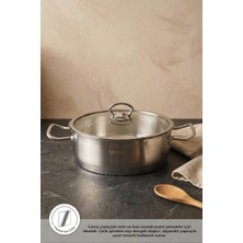 Bambum Sofia Steel Pot Shallow 26X8