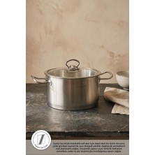 Bambum Sofia Steel Pot Deep 24X14 cm