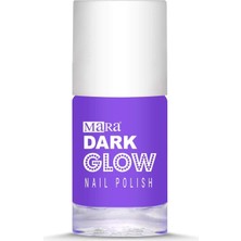 Die Grup Kozmetik Dark Glow Karanlıkta Parlayan Oje Purple 1 Paket (1 x 250 G), Mor