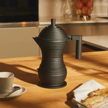Alessi Pulcina Espresso Maker Moka Pot 70 ml Black