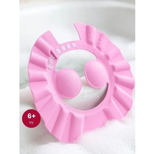 Panfilia Su Geçirmez Kulak Koruyuculu Ayarlanabilir Banyo Şapkası / Silikon Hijyenik