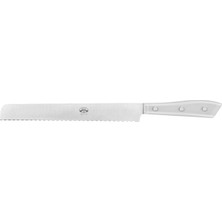 Kaf Ahşap Berti Coltellerie Compendio Series Bread Knife - White