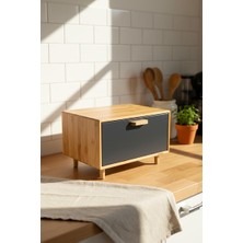 Bambum Ruby Bread Box Black Patterned