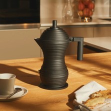 Alessi Pulcina Espresso Maker Moka Pot 150 ml Black