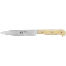 Kaf Ahşap Berti Coltellerie Duemiladodici Series Vegetable Knife - Cream