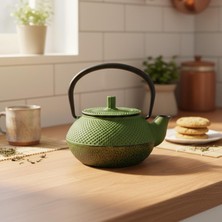 Bambum Linden Sumbul 300 ml Pistachio Green Cast Iron Teapot