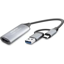 Skygo Type-c Usb 3.0 Hdmı Video Capture Kartı 4K 30 Hz HDX7856