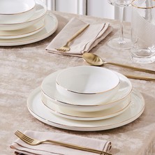 Karaca Fine Bone Belinda 24-Piece 6-Person Dinnerware Set