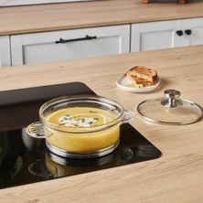 Karaca York Borosilicate Glass Pot 16 cm